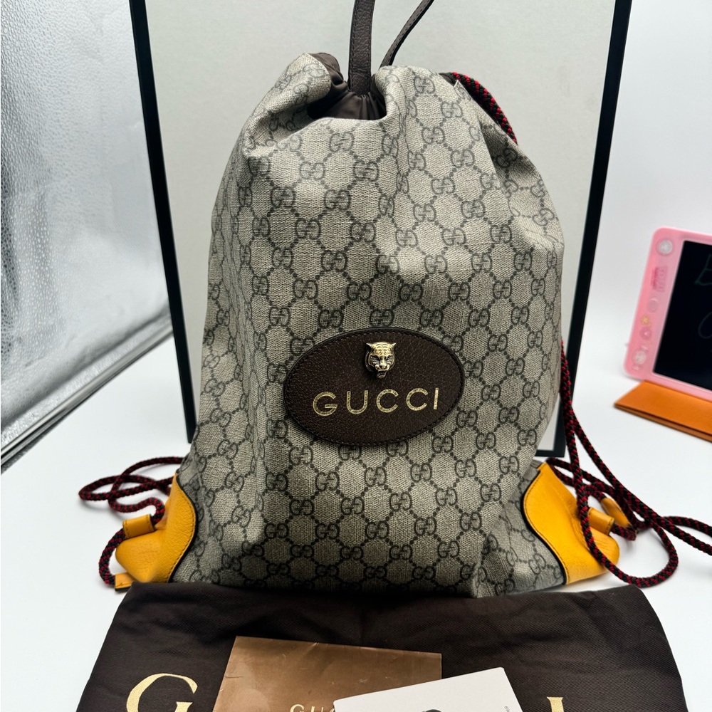 Supreme Monogram Neo Vintage Drawstring Backpack